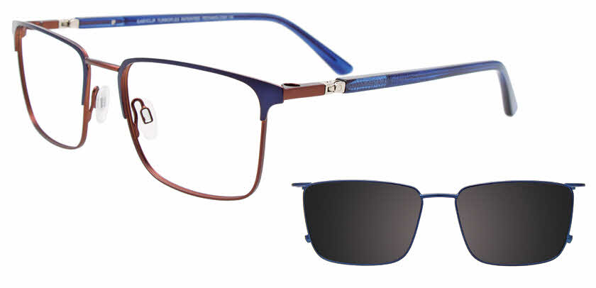 EasyClip EC631 With Magnetic Clip-On Lens Eyeglasses