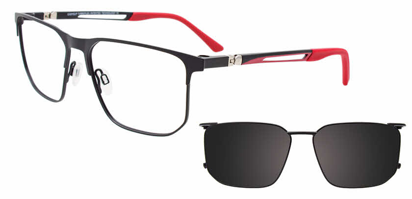 EasyClip EC644 with Magnetic Clip On Lens Eyeglasses