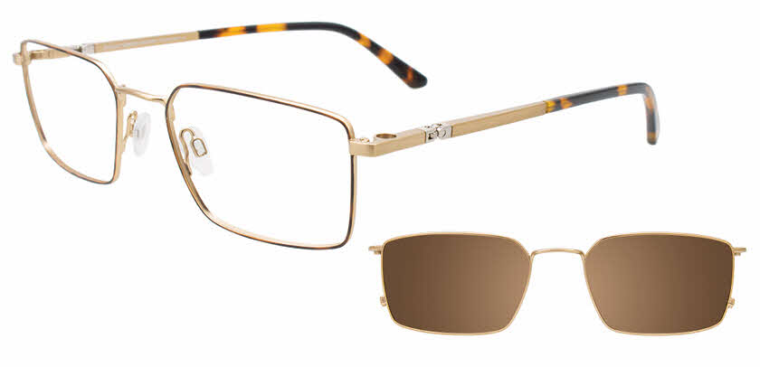 EasyClip EC645 With Magnetic Clip-On Lens Eyeglasses
