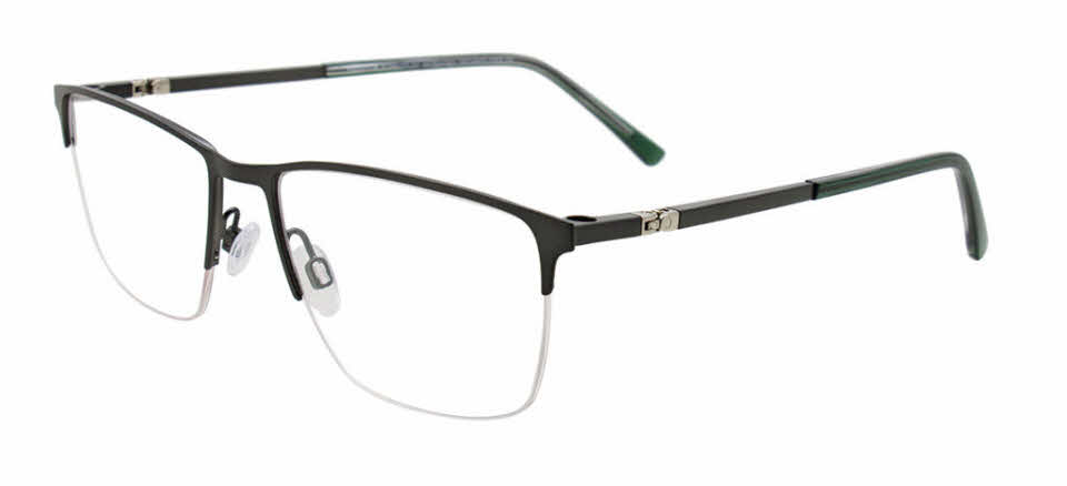 EasyClip EC712 With Magnetic Clip-On Lens Mens Eyeglasses in Green 131$