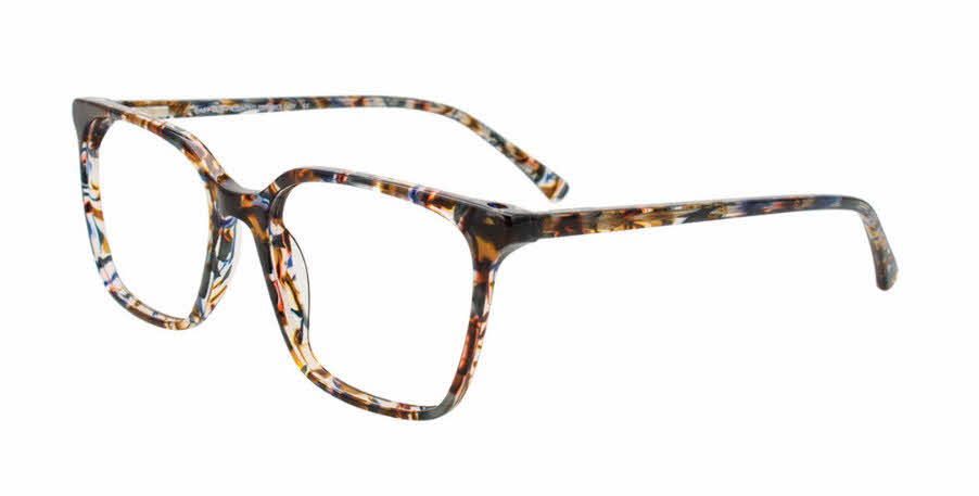 Visit Eyeglasses EasyClip EC737 with Magnetic Clip On Lens Image 1