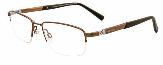 Easytwist ET973 No Clip-On Lens Men's Eyeglasses In Brown