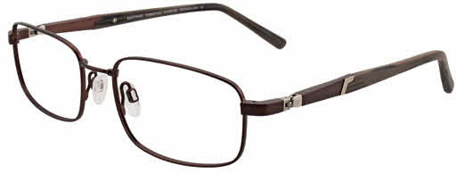 Easytwist ET954 No Clip-On Lens Men's Eyeglasses In Brown