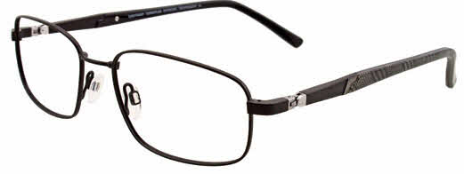 Easytwist ET955 No Clip-On Lens Men's Eyeglasses In Black