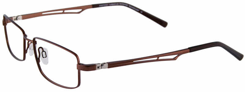 Easytwist ET923 No Clip-On Lens Men's Eyeglasses In Brown