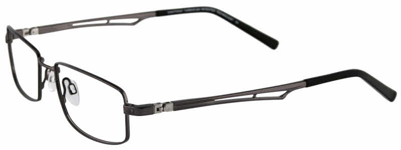 Easytwist ET923 No Clip-On Lens Men's Eyeglasses In Black