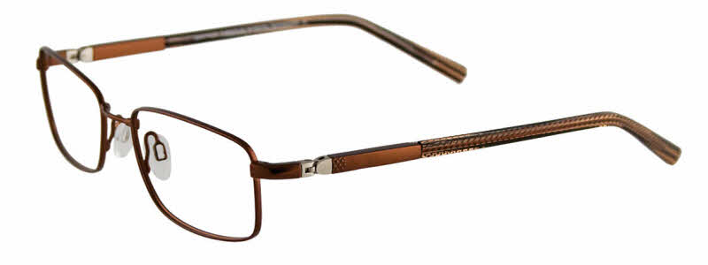 Easytwist ET930 No Clip-On Lens Men's Eyeglasses in Brown