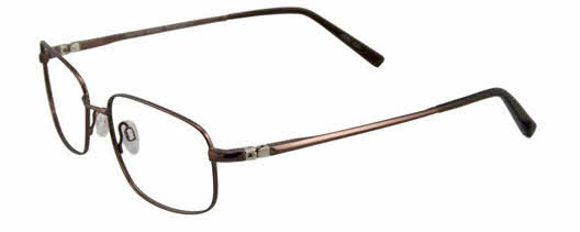 Easytwist ET889 No Clip-On Lens Men's Eyeglasses In Brown