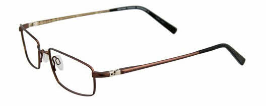 Easytwist ET890 No Clip-On Lens Men's Eyeglasses In Brown