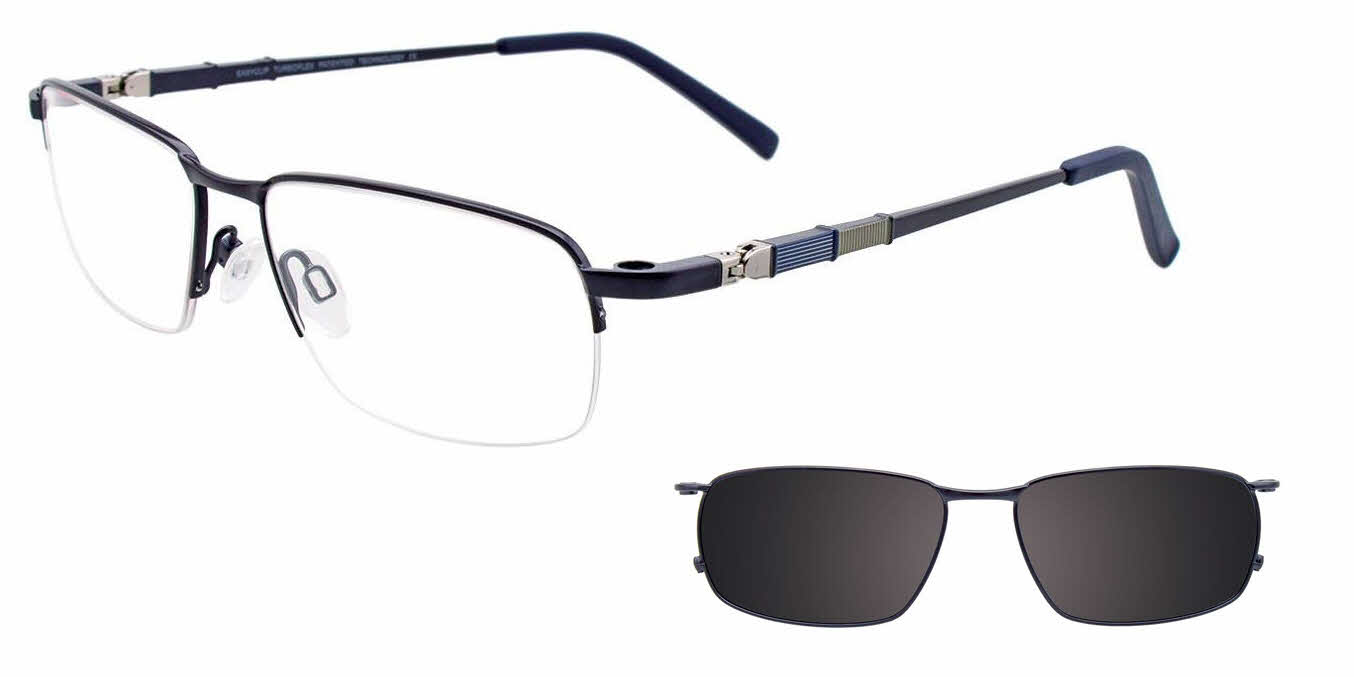 EasyClip EC388 With ClipOn Lens Eyeglasses
