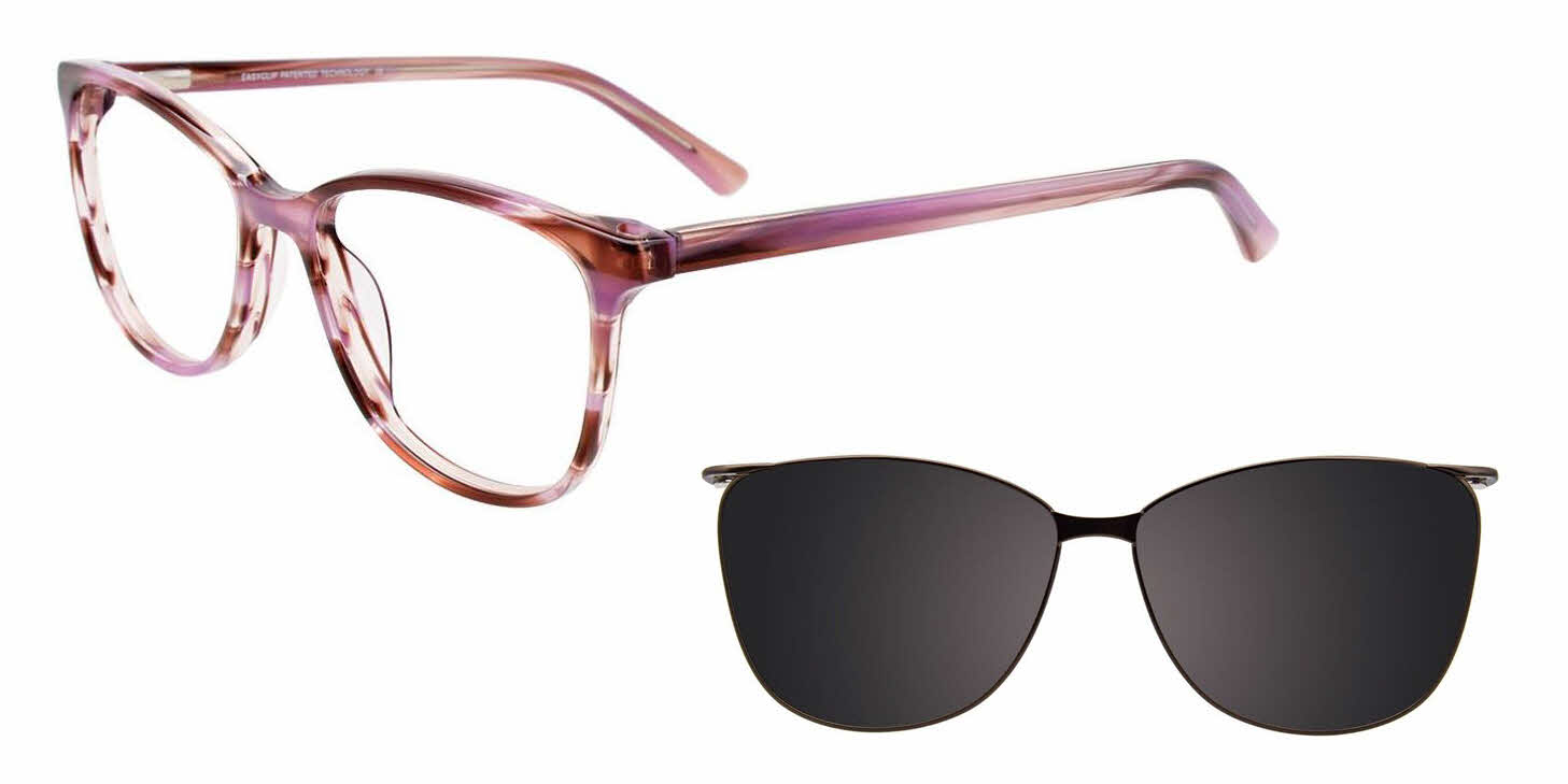 EasyClip EC513 With ClipOn Lens Eyeglasses