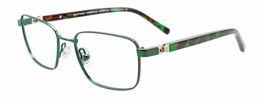 Easytwist Kids ET9002 Kids No Clip-On Lens Eyeglasses In Green