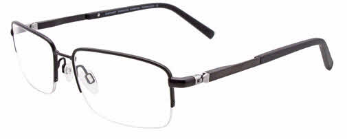 Easytwist ET962 No Clip-On Lens Men's Eyeglasses In Black