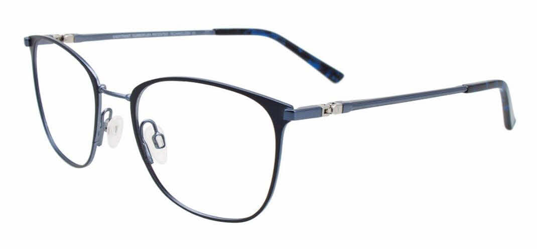 Easytwist ET999 No Clip-On Lens Men's Eyeglasses In Blue