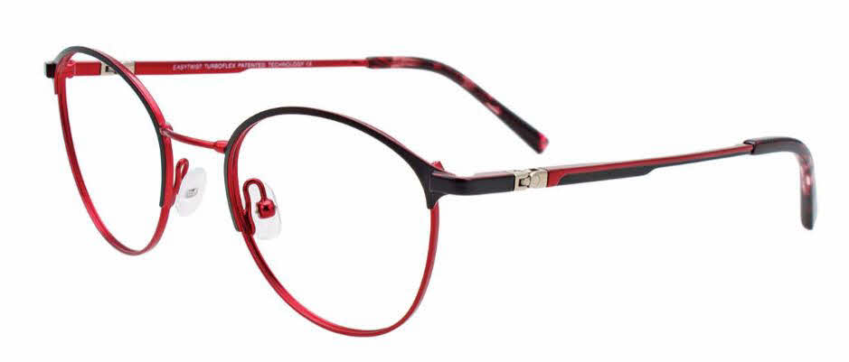 Easytwist Kids ET9004 Kids No Clip-On Lens Eyeglasses in Black