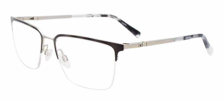 Easytwist N Clip CT274 With Magnetic Clip-On Lens Men's Eyeglasses In Grey