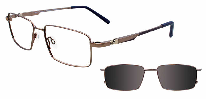 Visit Eyeglasses Easytwist N Clip CT236 With Magnetic Clip-On Lens Image 1