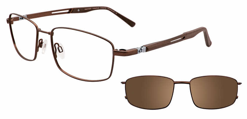 Visit Eyeglasses Easytwist N Clip CT238 With Magnetic Clip-On Lens Image 1