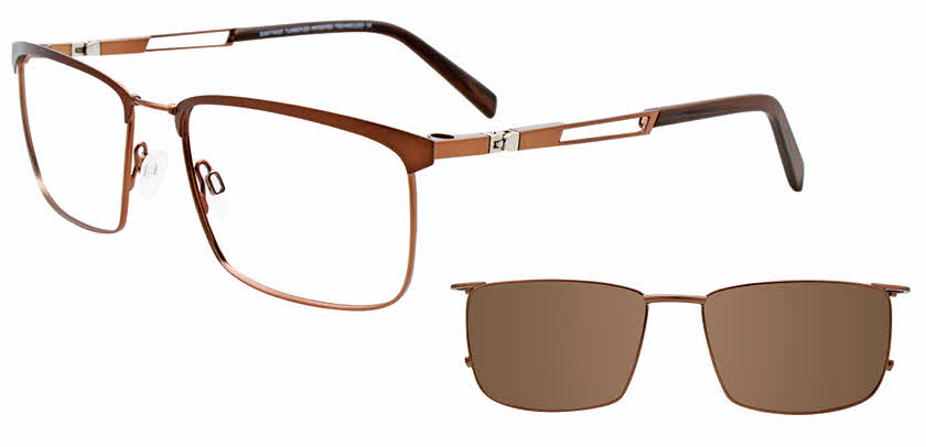 Visit Eyeglasses Easytwist N Clip CT264 With Magnetic Clip-On Lens Image 1