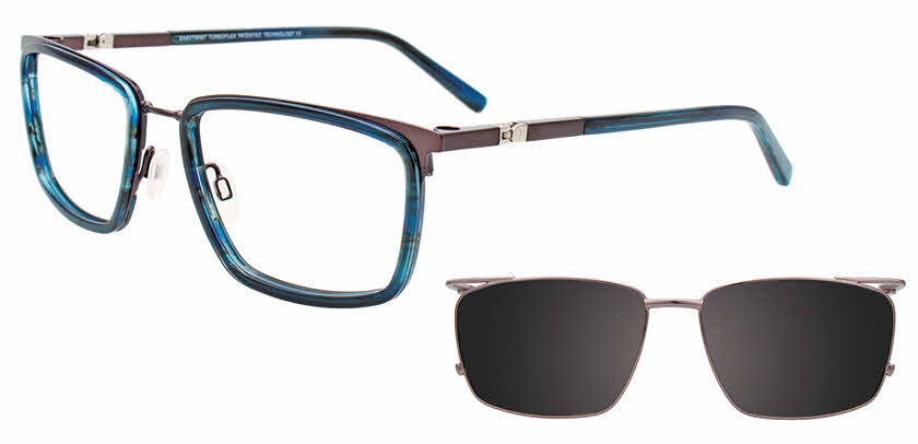 Visit Eyeglasses Easytwist N Clip CT272 With Magnetic Clip-On Lens Image 1