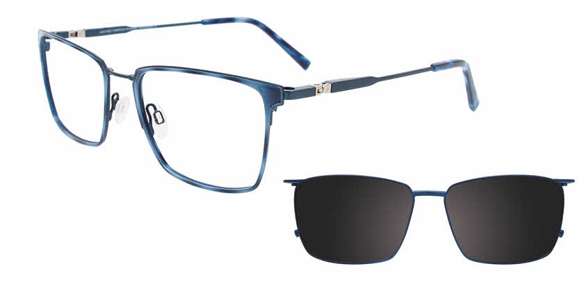 Visit Eyeglasses Easytwist N Clip CT273 With Magnetic Clip-On Lens Image 1