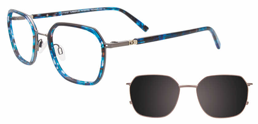 Easytwist N Clip CT280 Mens Eyeglasses in Tortoise 186$