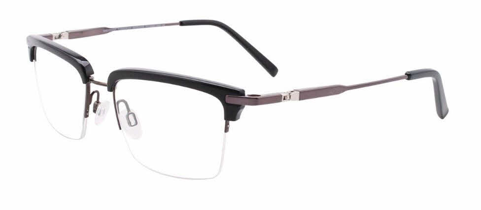 Easytwist N Clip CT260 With Magnetic Clip-On Lens Men's Eyeglasses In Black