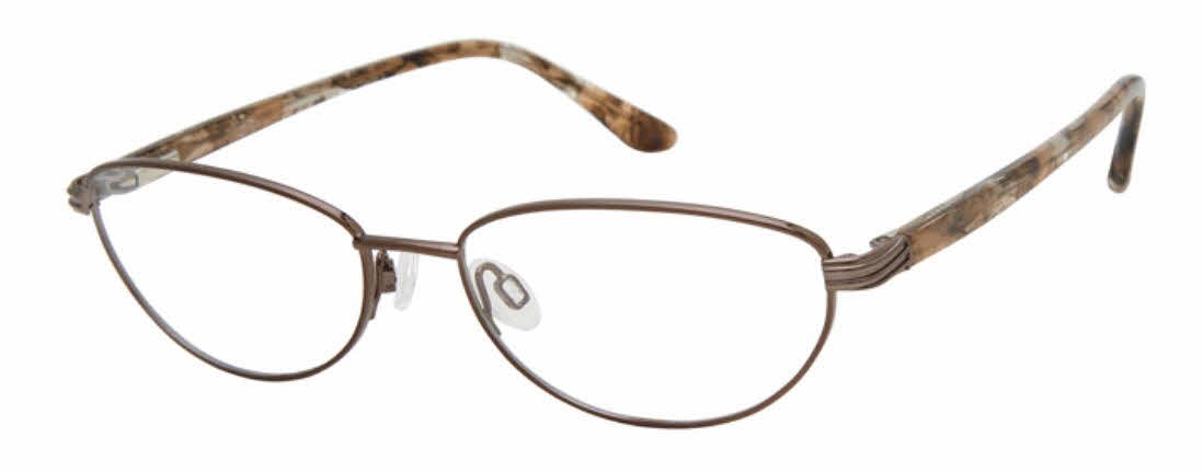 Elle EL 13489 Women's Eyeglasses In Brown