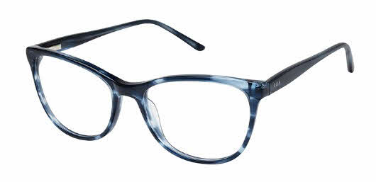 Elle EL 13575 Womens Eyeglasses in Blue 112$
