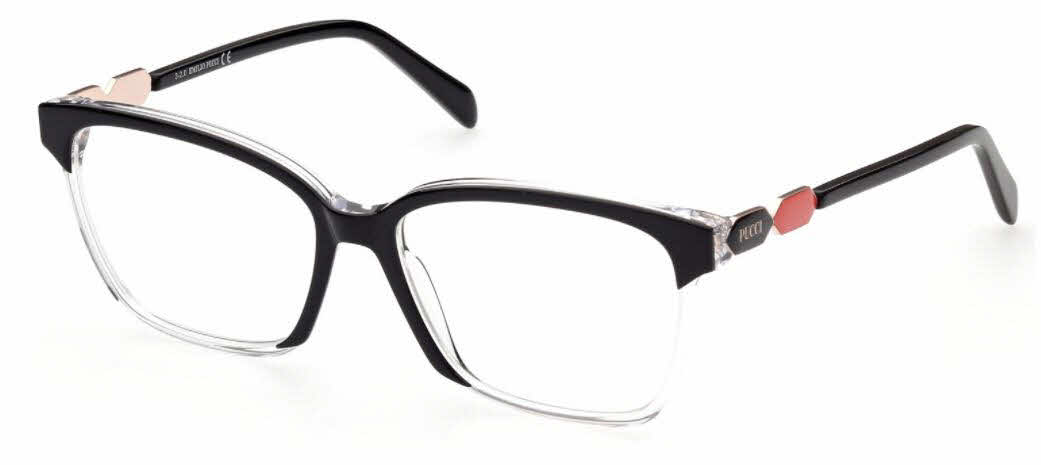 Emilio Pucci EP5185 Women's Eyeglasses In Black