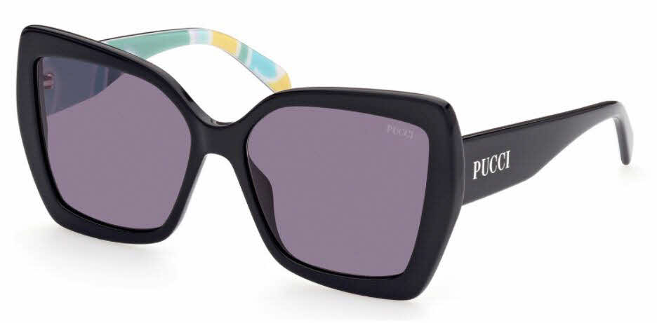 Emilio Pucci EP0176 Women's Sunglasses In Black
