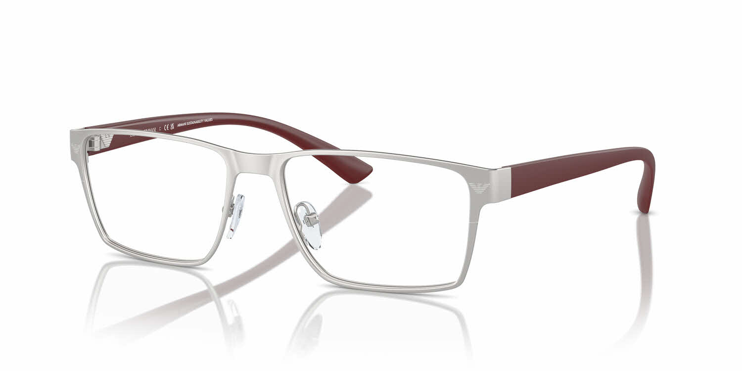 Emporio Armani EA1157 Men's Eyeglasses in Silver