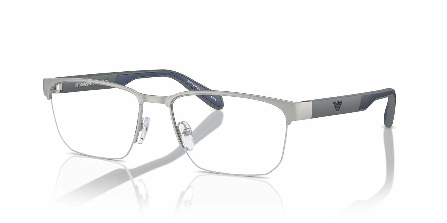 Emporio Armani EA1162 Mens Eyeglasses in Silver 105$