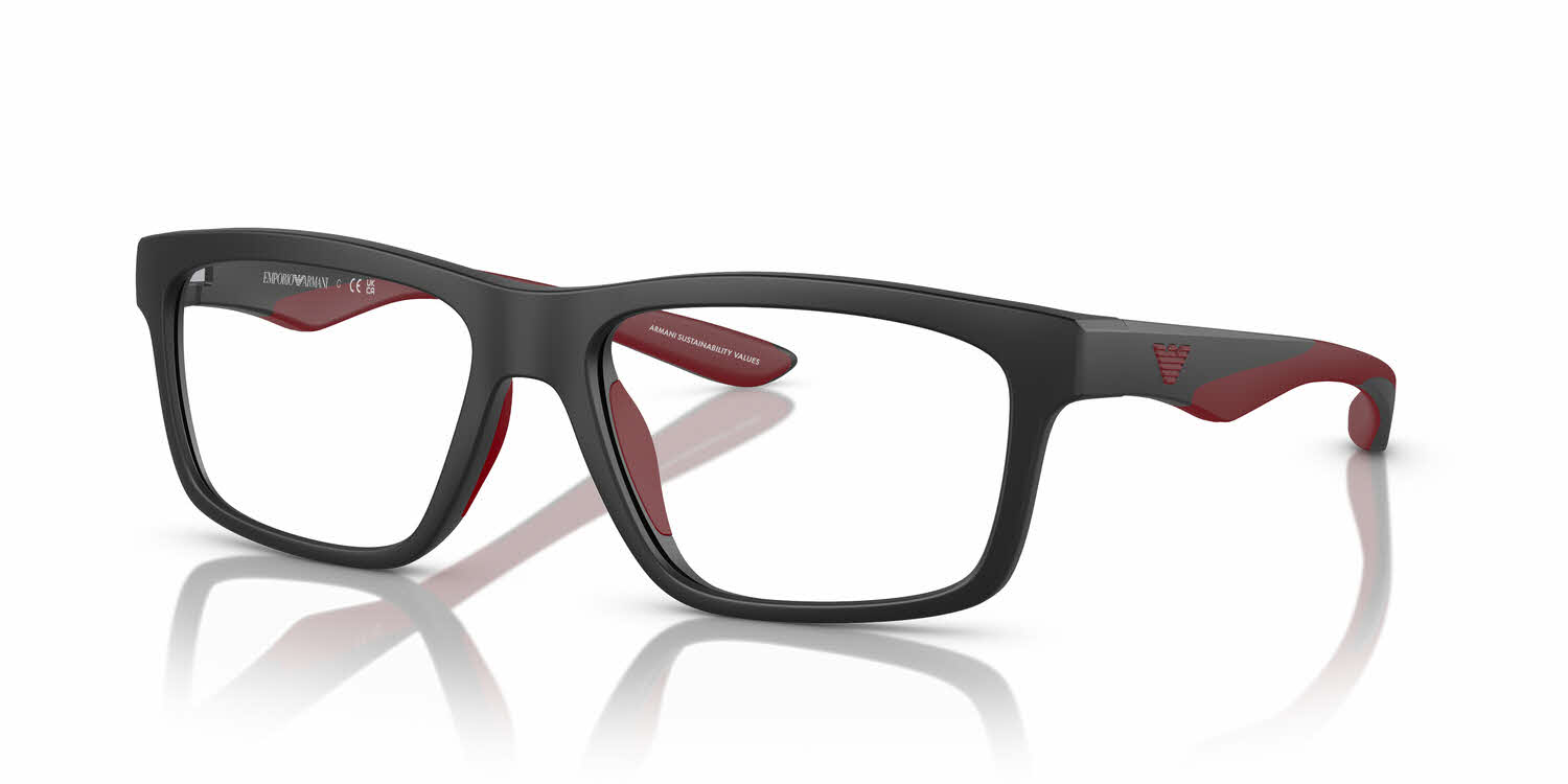 Emporio Armani EA3220U Mens Eyeglasses in Black 86$