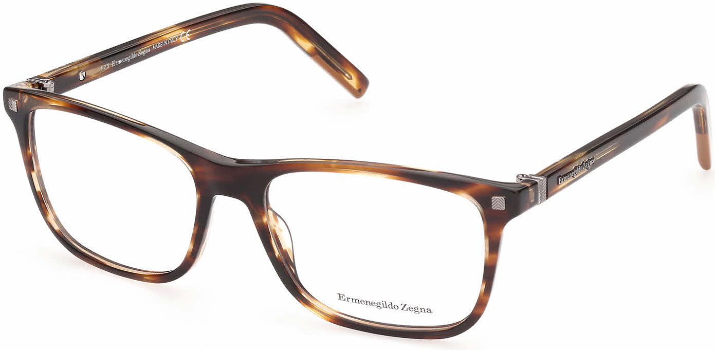Ermenegildo Zegna EZ5187 Men's Eyeglasses In Brown