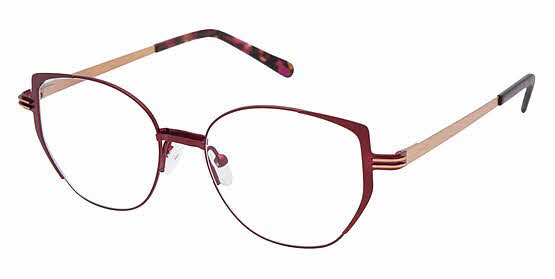Jill Stuart JS 483 Women's Eyeglasses in Burgundy