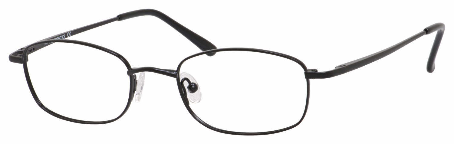 Adensco Ad 106 Men's Eyeglasses In Black
