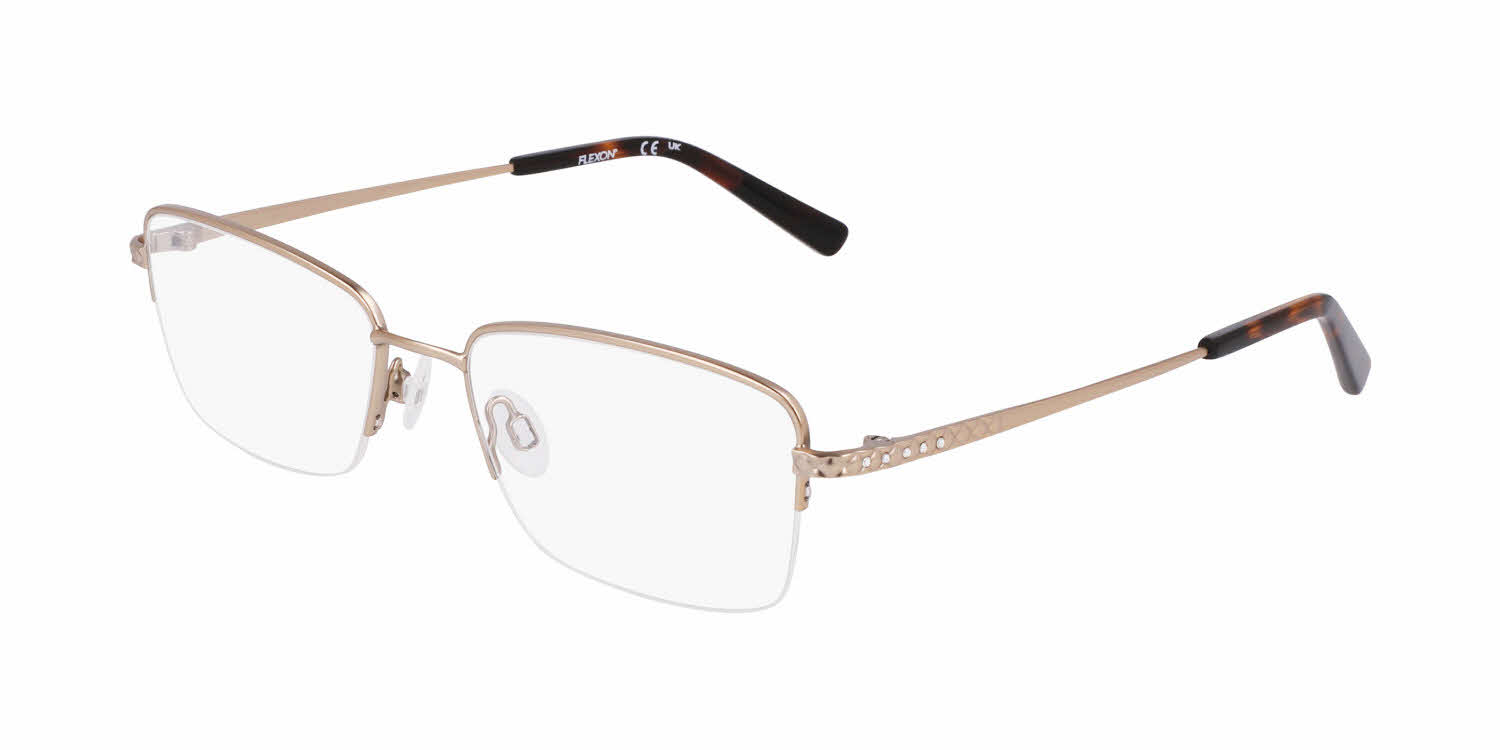 Flexon W3043 Women's Eyeglasses in Brown