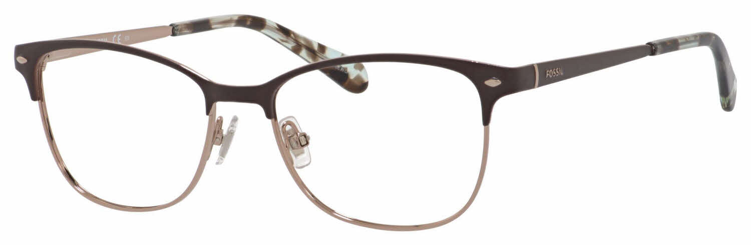 Fossil Fos 7034 Women's Eyeglasses In Brown