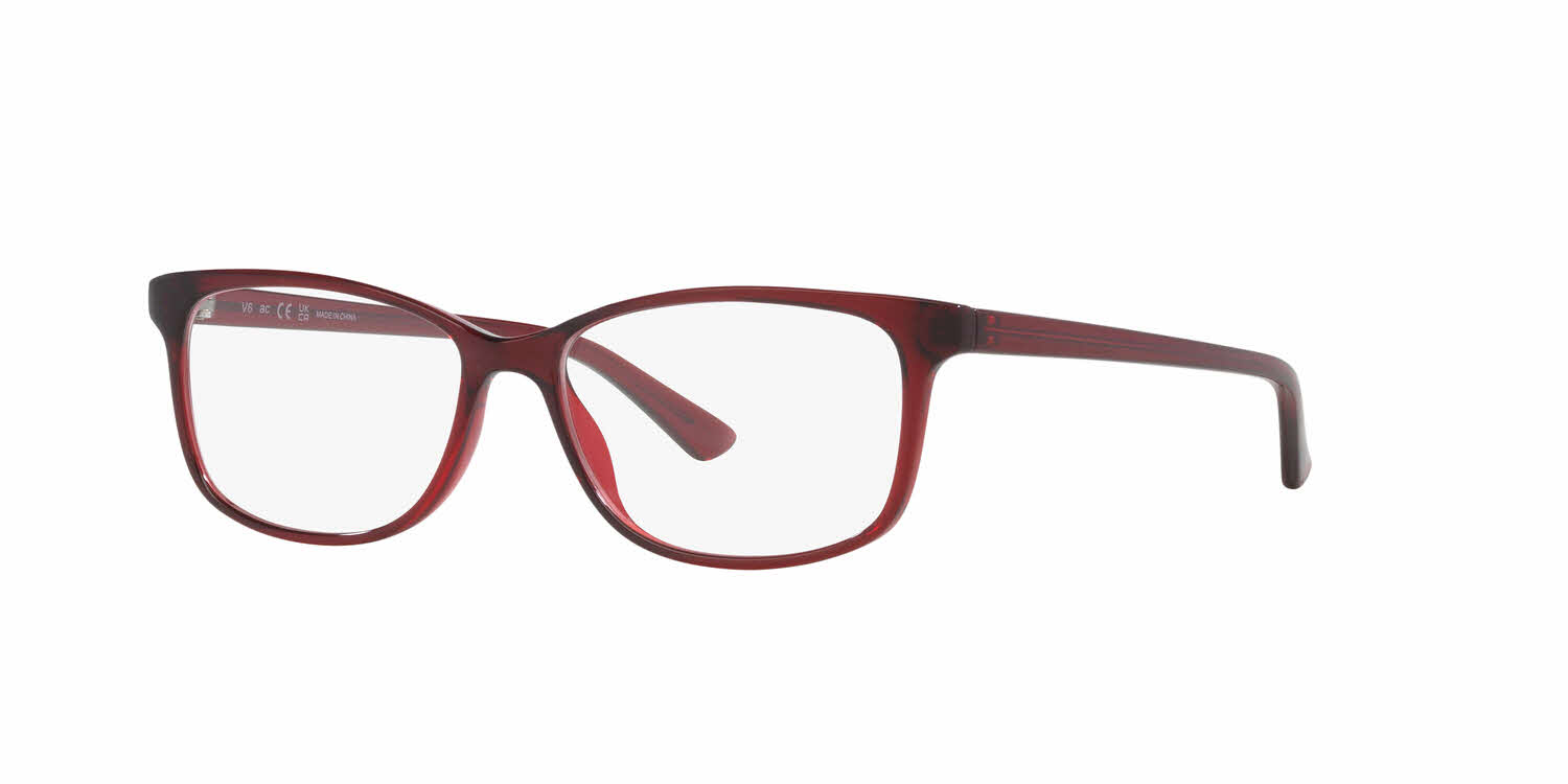 FramesDirect Collection V63024 Women's Eyeglasses in Burgundy