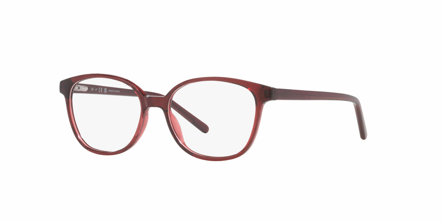 FramesDirect Collection V63031 Womens Eyeglasses in Burgundy 73$