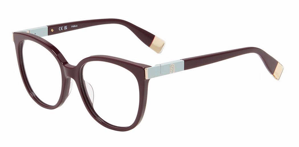 Furla VFU720 Women's Eyeglasses in Burgundy