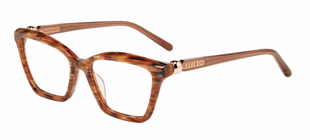 Furla VFU876 Womens Eyeglasses in Brown 186$