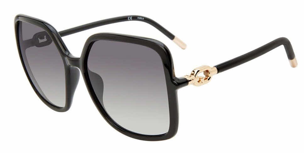 Furla SFU536 Women's Sunglasses In Black
