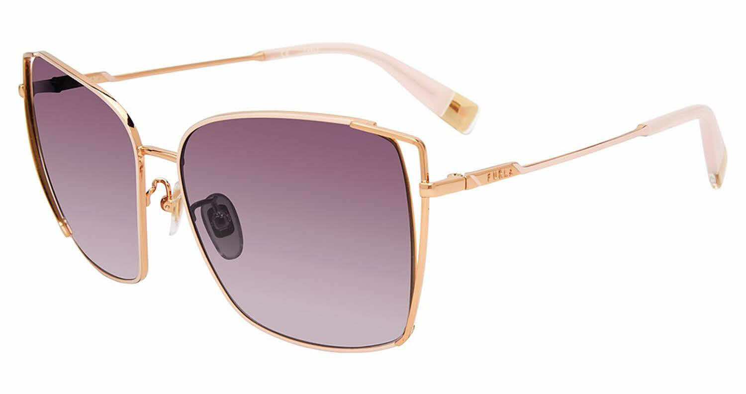 Furla SFU600 Women's Sunglasses In Gold