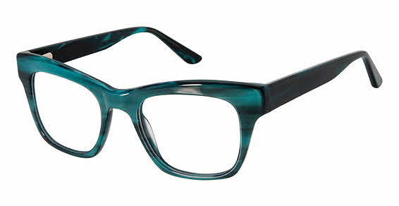 teal glasses frames