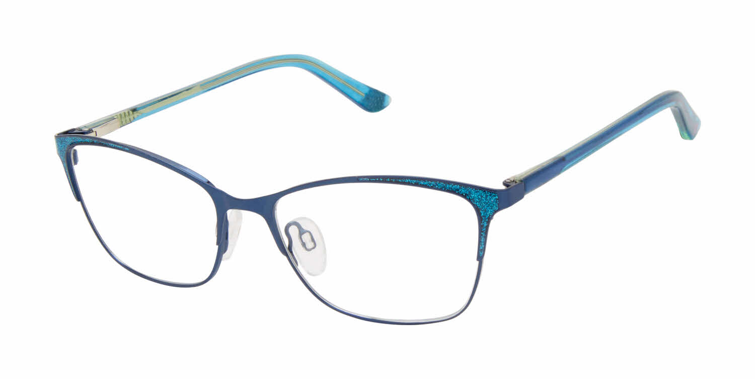 GX By Gwen Stefani Kids GX823 Girls Eyeglasses In Blue