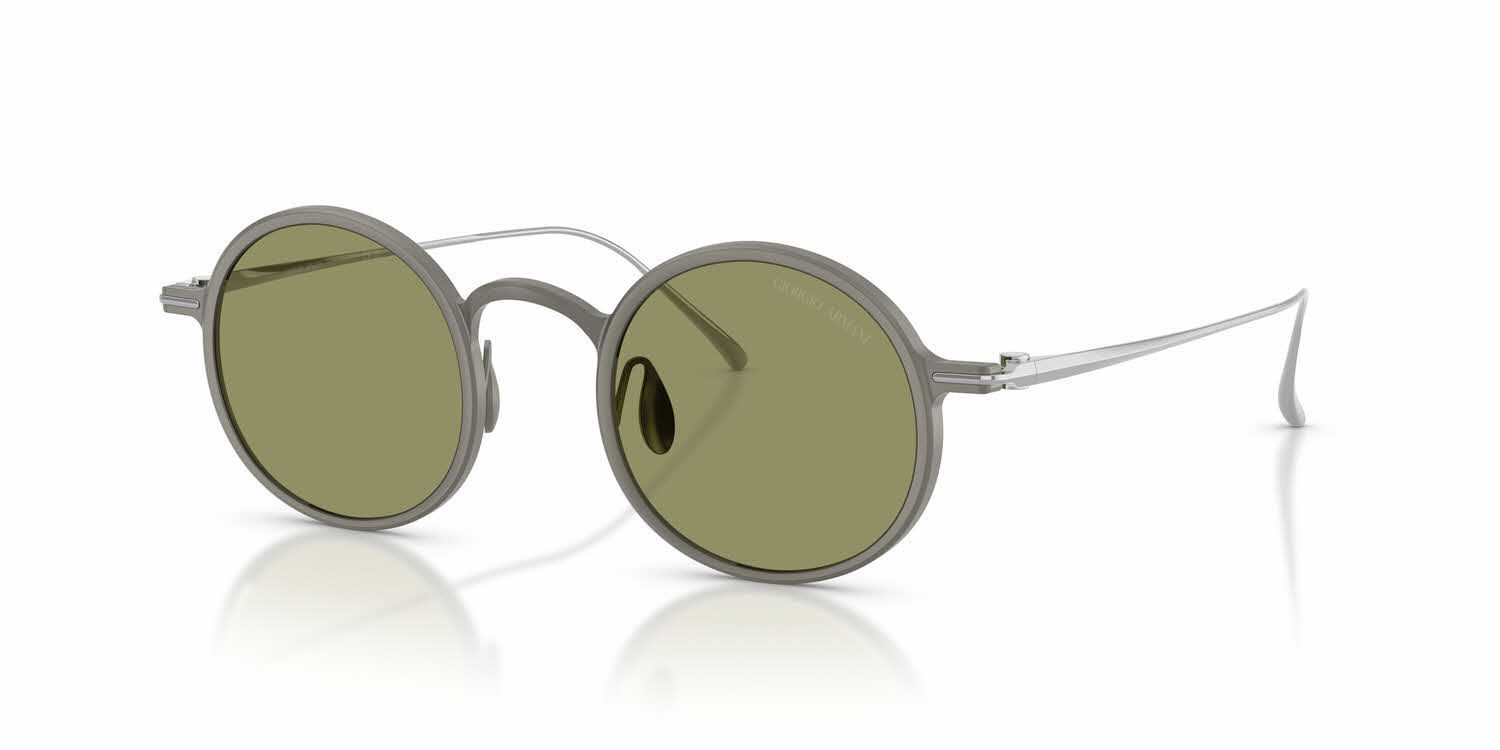 Giorgio Armani AR6114 グラデーション サングラス Giorgio Armani AR6114 M (54 - 18) with Green lenses and Gold frame