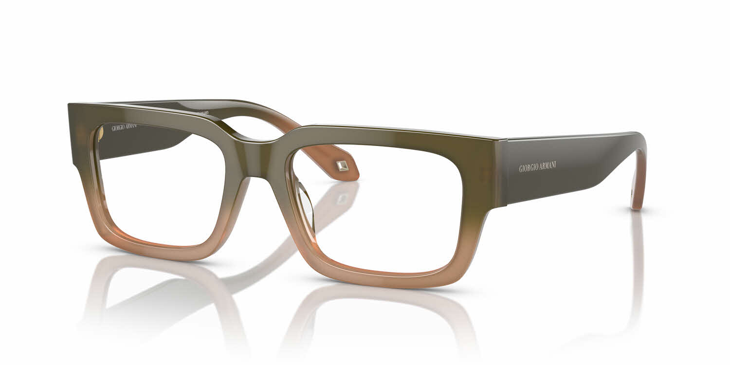 Visit Eyeglasses Giorgio Armani AR7243U Gradient Green/Brown (5982) Image 1