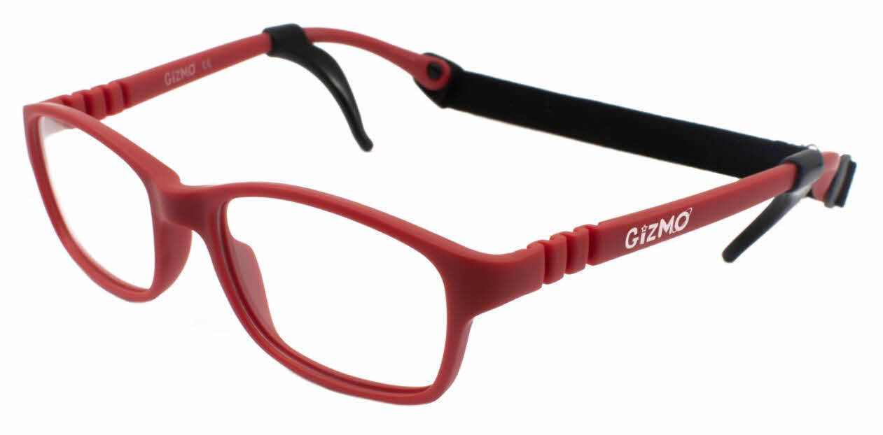 Gizmo Rubber GZ 1006 Eyeglasses In Red